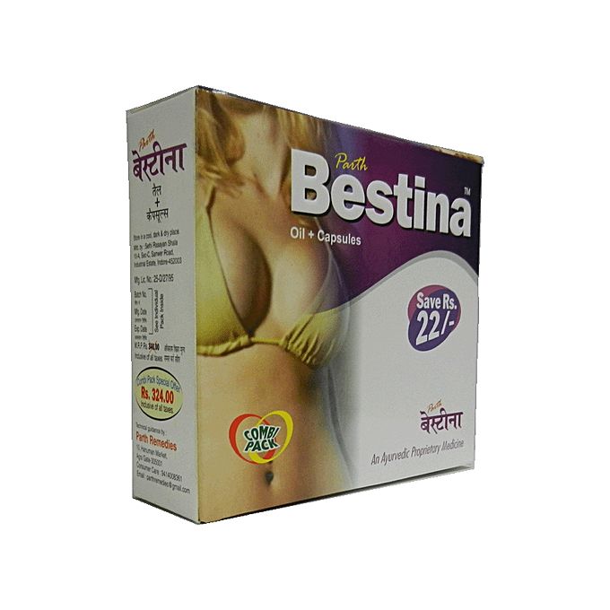 Bestina Breast Enlargement Oil and Capsules
